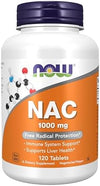 Now Foods Supplements Nac N Acetyl Cysteine 1 000 Mg Free Radical Protection 120 Tablets