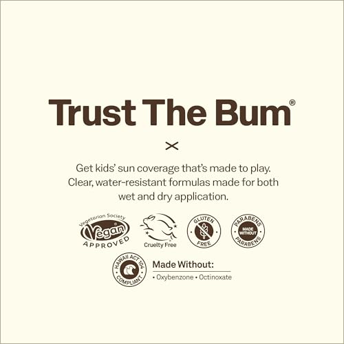 Sun Bum Kids SPF 50 Banana Face Stick, Non-Greasy, Broad Spectrum Sunscreen (Without Octinoxate & Oxybenzone)