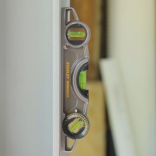 STANLEY FATMAX Pro Torpedo Magnetic Level - 250mm for Accurate Measuring