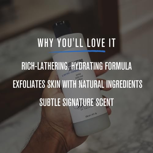 Baxter of California Exfoliating Body Wash with Pumice & Jojoba Meal - 8 Oz for Smooth Skin