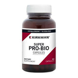 Kirkman Super Pro-Bio 75 Billion CFU 60 Vegetarian Capsules - Hypoallergenic Probiotic Bio-Max Series