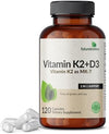 Futurebiotics Vitamin K2 D3 (MK-7) for Bone & Heart Health, 60 Caps