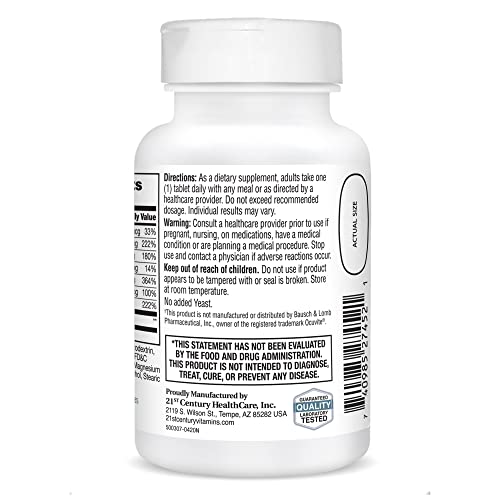 21st Century Healthy Eyes with Lutein - 60 Tablets