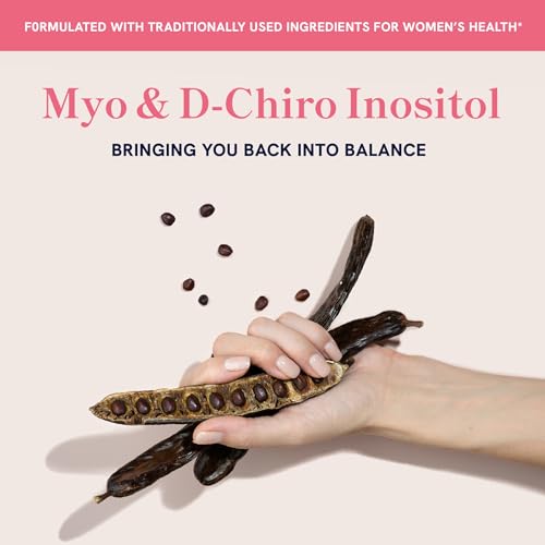 Myo-Inositol & D-Chiro Inositol Powder - 40:1 Ratio for Hormone Balance & Ovarian Health - 30 Servings