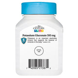 21st Century Potassium Gluconate - 110 Tablets (595mg)