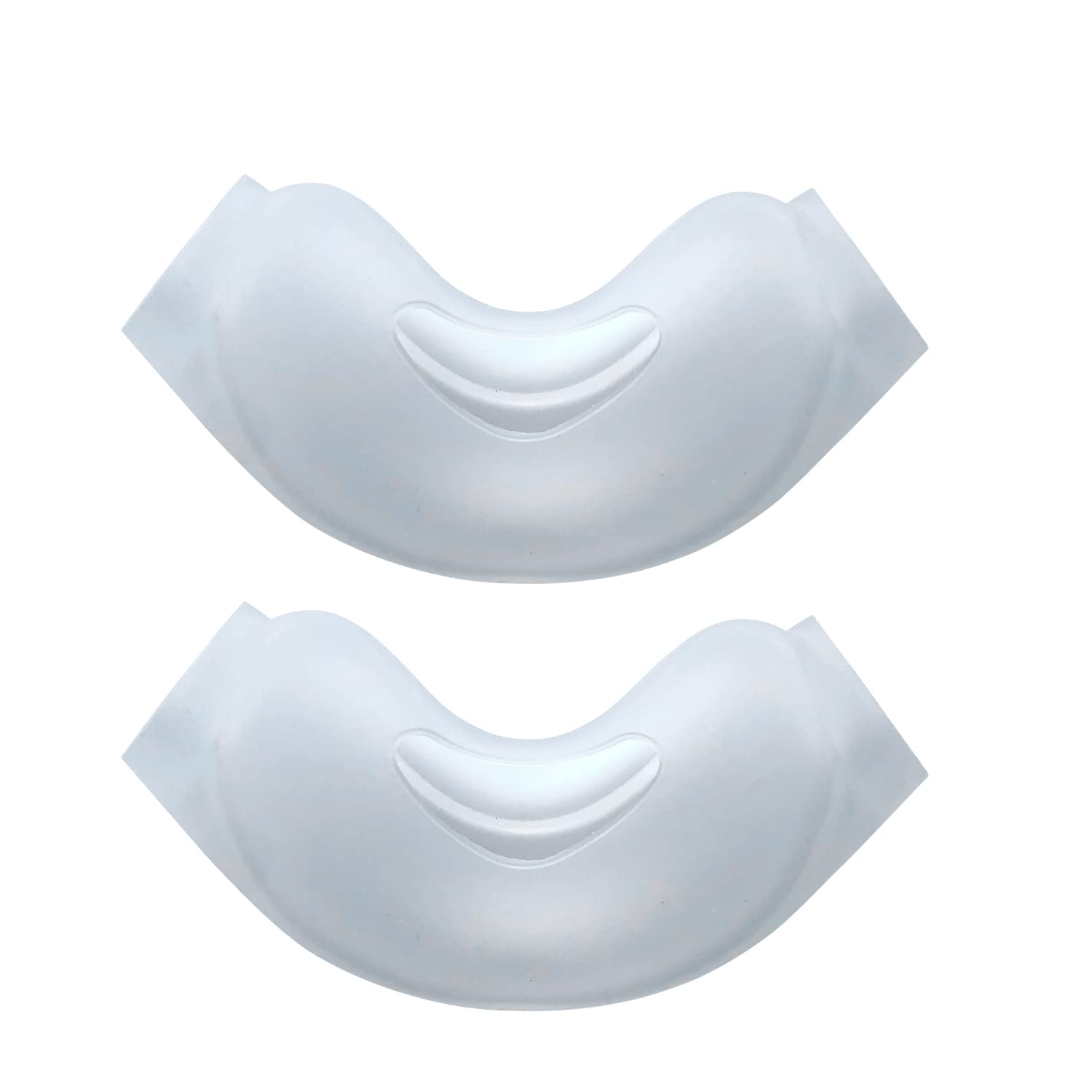 2 Pack Nasal Cushions for Philips Respironics DreamWear CPAP Mask - Soft Silicone Gel (Medium)