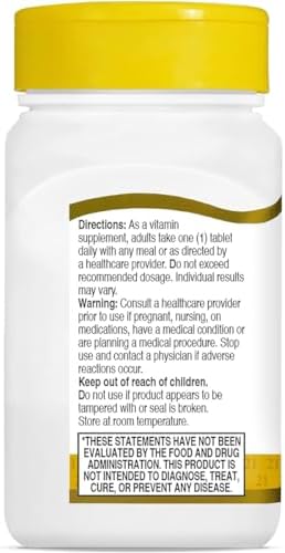 Vitamin B6 Supplement - 100mg, 110 Tablets