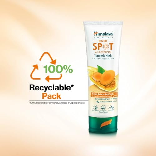 Himalaya Dark Spot Turmeric Serum Mask - Purifying & Brightening Formula | 75ml