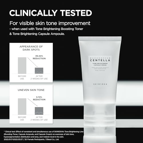 Madagascar Centella Tone Brightening Capsule Cream by SKIN1004 | 75ml