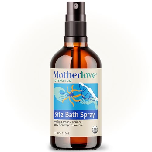Motherlove Organic Sitz Bath Spray - Postpartum Perineal Care (4 oz)