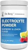 Dr. Berg Zero Sugar Hydration Keto Electrolyte Powder - Raspberry & Lemon Flavor - 100 Servings