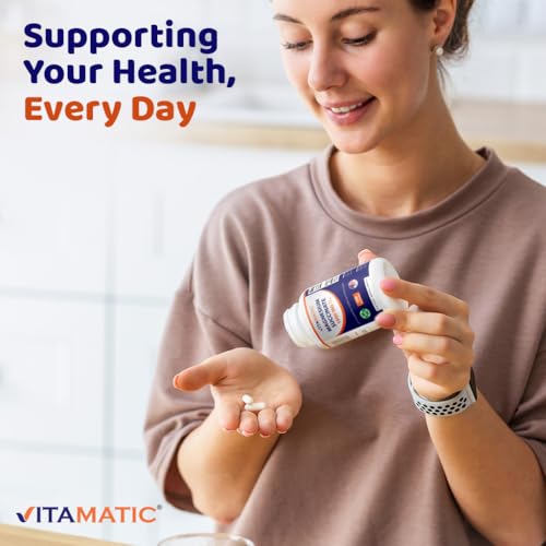 Vitamatic Magnesium Succinate 1000 mg - Supports Muscle, Nerve & Heart Health