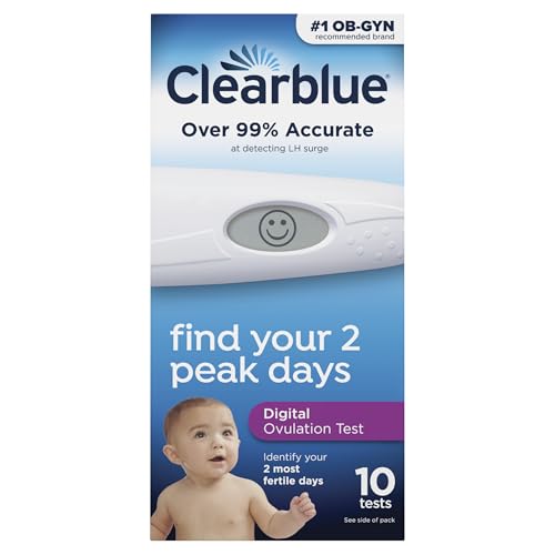 Clearblue Digital Ovulation Predictor Kit - 10 Digital Tests