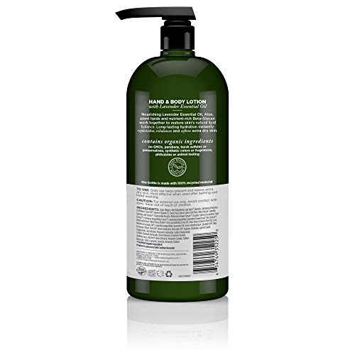 Avalon Organics Nourishing Lavender Hand & Body Lotion - 32 oz