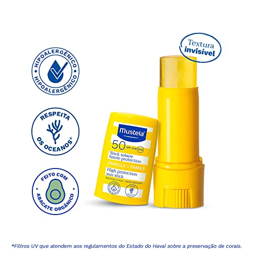 Mustela High Protection Sun Stick SPF50 for Sensitive Skin