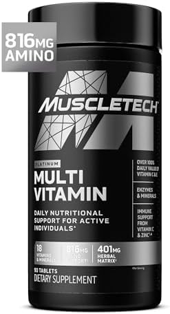 Muscletech, Essential Series, Platinum Multi Vitamin, 90 Tablets