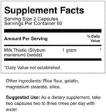 Swanson Full Spectrum Milk Thistle - Liver Support - 500mg, 100 Capsules