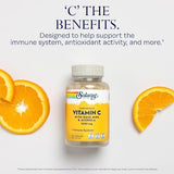 Solaray Vitamin C Timed-Release 1000mg - 100 Vegetarian Capsules