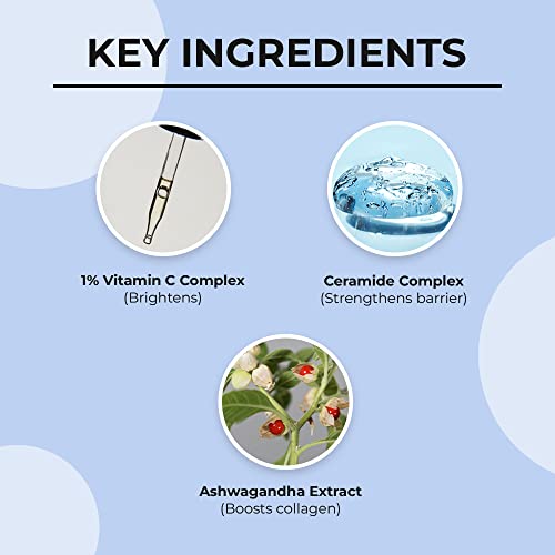 Dr. Sheth’s Oil-Free Moisturizer with Ceramide, Vitamin C & Ashwagandha - Lightweight & Non-Sticky - 50g