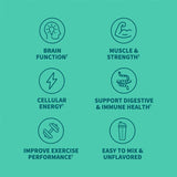 Garden of Life Creatine Monohydrate Powder with Probiotics (60 Servings)