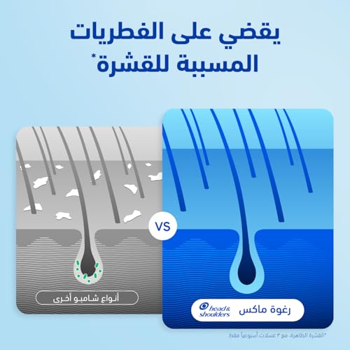 Head & Shoulders Menthol Fresh Anti-Dandruff Shampoo - Cools & Energizes Scalp - 1 L