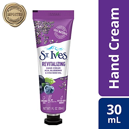 St. Ives Revitalizing Acai Blueberry & Chia Seed Oil Hand Cream (30ml)