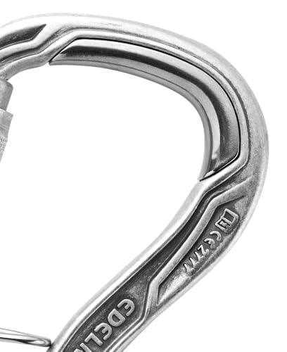 Edelrid HMS Screw Carabiner Bulletproof Screw II - Climbing & Mountaineering