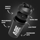 Applied Nutrition ABE All Black Protein Shaker Bottle - 400ml/700ml