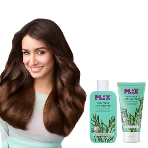 PLIX The Plant Fix Rosemary Anti Hairfall Regime | Advanced Shampoo & Conditioner Set