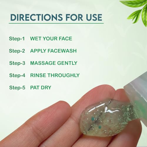 Jovees Tea Tree Oil Control Face Wash for Oily & Sensitive Skin