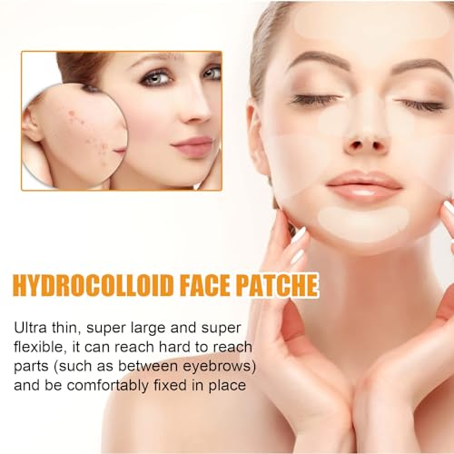 20PCS Hydrocolloid Acne Clearing Patches - Rapid Absorbing & Safe for All Skin Types