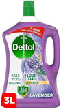 Dettol Antibacterial Power Floor Cleaner (3L) - Lavender Scent