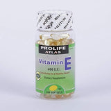 Prolife Atlas Vitamin E 400 IU - 100 Softgels