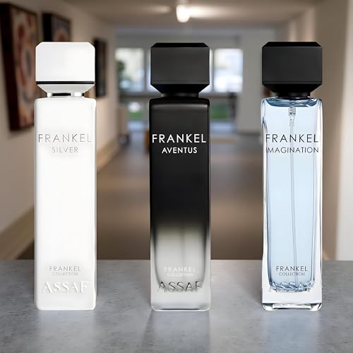 ASAF Perfume Set Frank - 600 ML | Frankel Aventus 200 ML + Imagination 200 ML + Frankel Silver