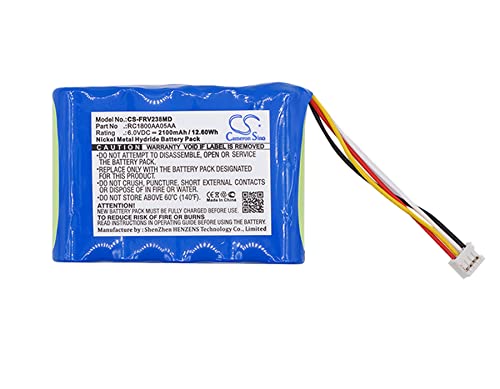 Replacement 6.0V 2100mAh Battery for Fresenius Agilia S Infusion Pump (P/N 110238)