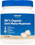 Nutricost Organic Lion's Mane Mushroom Powder - 227 Servings