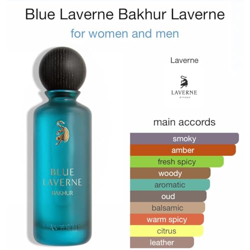 Blue Laverne Bakhur Eau De Parfum - 200 ML | Unisex Bakhoor Incense Perfume