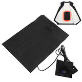 USB Electric Heating Pad Set for Clothes & Vests - Outdoor Winter Camping
