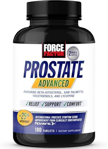 Force Factor, Prostate Advanced, 180 Tablets