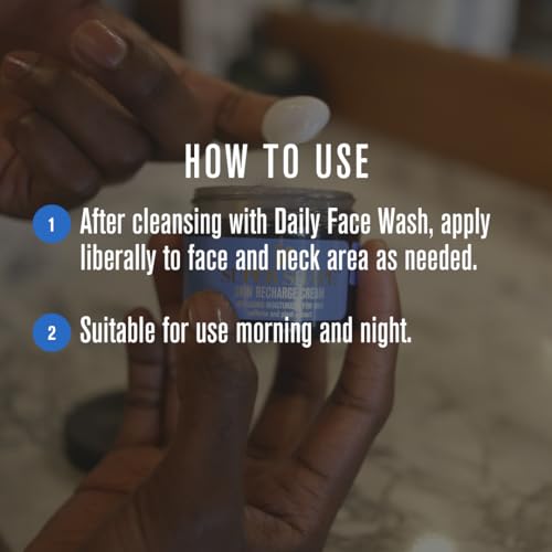 Baxter of California Super Shape Skin Recharge Cream for Men - 1.7 Oz, Hydrating Serum