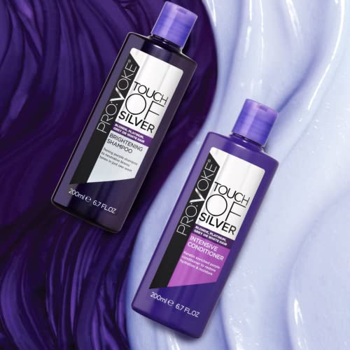 PROVOKE Touch Of Silver Brightening Purple Shampoo & Conditioner
