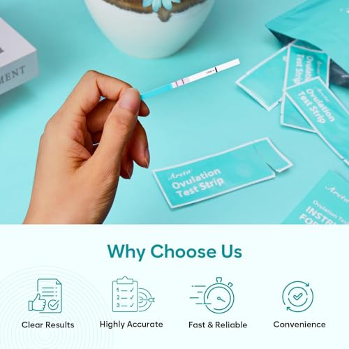 Areta High Accuracy Ovulation Test Strips Kit (30 Tests)