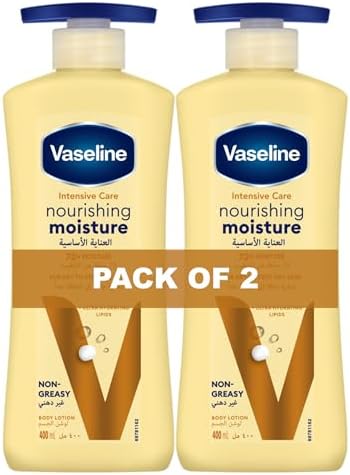 Vaseline Essential Healing Body Lotion - Double Pack (2 x 400ml)