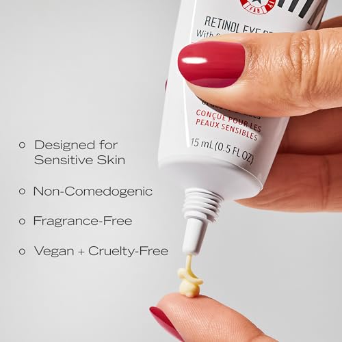 First Aid Beauty Retinol Eye Cream with Squalane & Ceramides (0.5 oz)