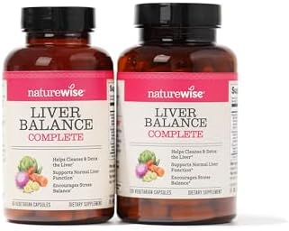 NatureWise Liver Detox & Cleanse Supplement - Triple Repair Formula for Toxin Removal