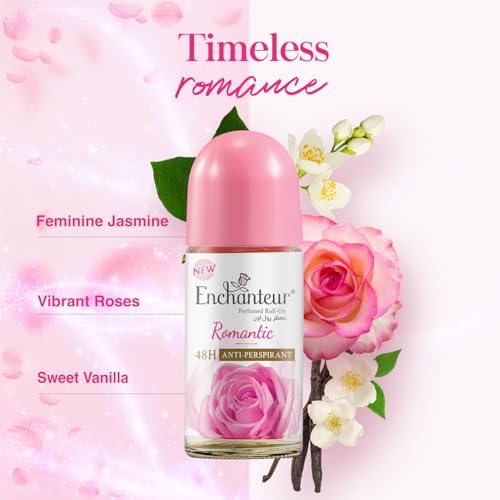 Enchanteur Romantic Roll-On Antiperspirant - 48-Hour Odor Protection
