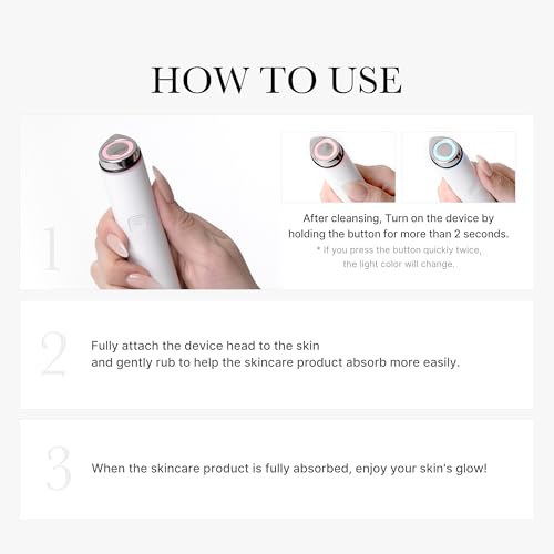 Medicube Mini Booster Pro Pink - At-Home Facial Skin Care Tool for Beginners