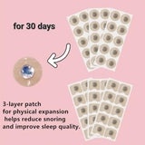 Breathing Nasal Strips – Magnetic Snore Relief for Better Sleep, 30-Day Supply