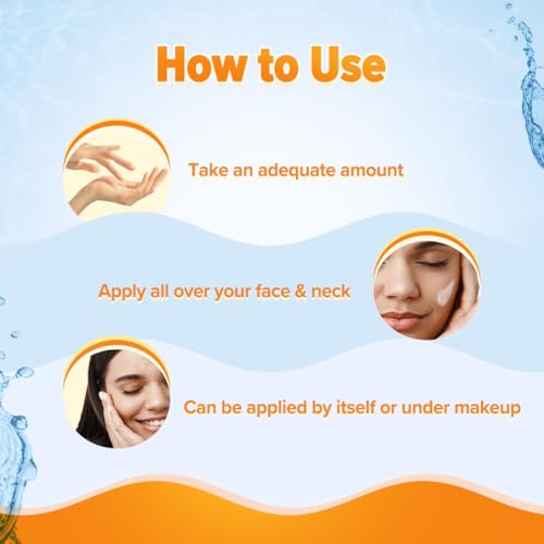 Aqualogica Glow+ Oil-Free Moisturizer with Papaya & Vitamin C | Lightweight Non-Sticky Hydrating Cream