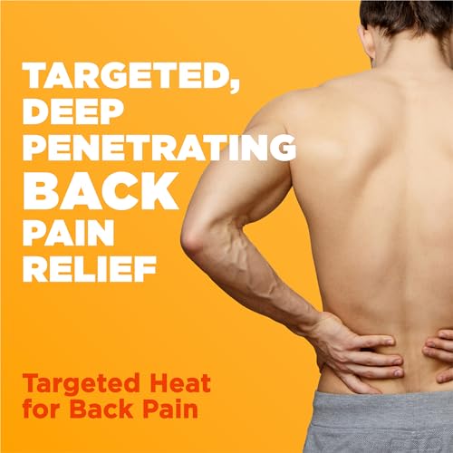 ThermaCare Advanced Back & Hip HeatWraps - Drug-Free Pain Relief for Lower Back, Hips & Muscles (L/XL, 5 Count)
